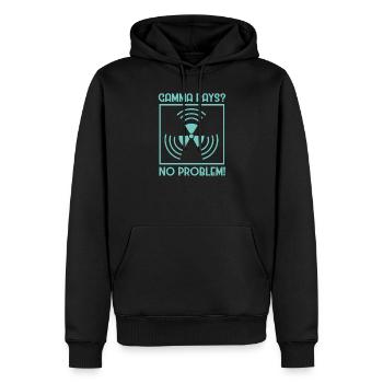 Atomkraftwerk Nuklear Energie Erneuerbare Energie - Männer Premium Bio Hoodie - Schwarz - Vorne - Nico (187cm)