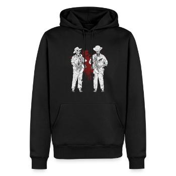 Saxophon Geschenk Männer Big Band Musik Saxophon - Männer Premium Bio Hoodie - Schwarz - Vorne - Nico (187cm)