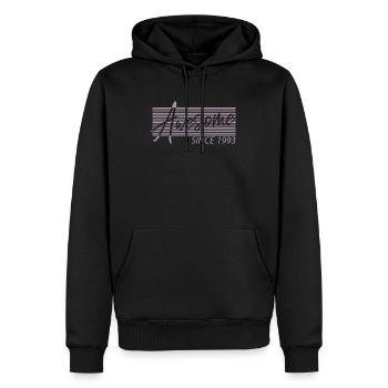 Awesome seit 1993 Geburtstag Retro - Männer Premium Bio Hoodie - Schwarz - Vorne - Nico (187cm)