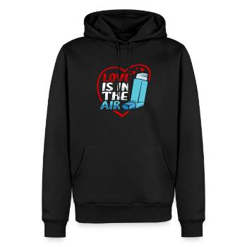 Albuterol Asthma Astmatiker - Männer Premium Bio Hoodie - Schwarz - Vorne - Nico (187cm)