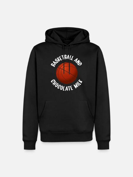 Chocolate Milk Lover Gifts - Men’s Premium Organic Hoodie - black