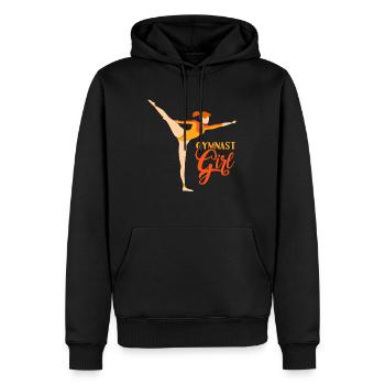 Turnerin Gymnastin Mädchen Turnen Gymnastik - Männer Premium Bio Hoodie - Schwarz - Vorne - Nico (187cm)