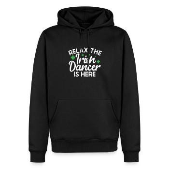 Irish Dance St. Patrick's Dance - Men’s Premium Organic Hoodie - black - Front - Nico (187cm)
