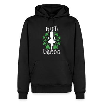 Irish Dance St. Patrick's Dance - Men’s Premium Organic Hoodie - black - Front - Nico (187cm)