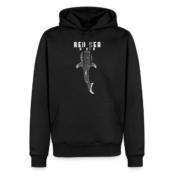 Plongée Whale Shark Egypte Holiday Scuba - Sweat à capuche Premium bio Homme - noir - Devant - Nico (187cm)