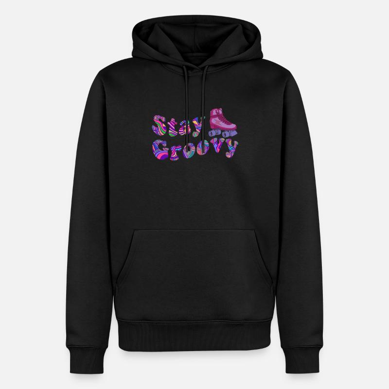 Rollerskates Inline-Skater Inline Rollschuhlaufen - Männer Premium Bio Hoodie - Schwarz