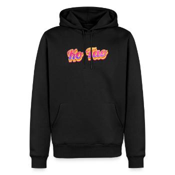 Vintage Thailand Urlaubsreise Asien Thai Ko Tao - Männer Premium Bio Hoodie - Schwarz - Vorne - Nico (187cm)