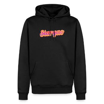 Vintage Philippines Urlaubsreise Asien Siargao - Männer Premium Bio Hoodie - Schwarz - Vorne - Nico (187cm)