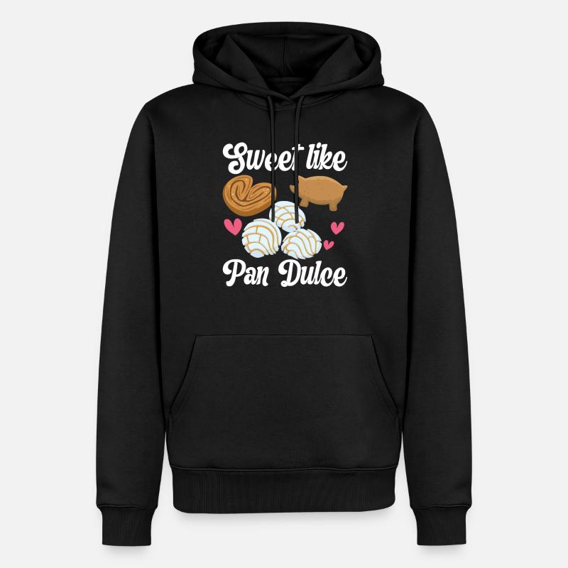 Conchas Pan Dulce Latina Spanisch - Männer Premium Bio Hoodie - Schwarz