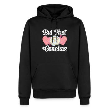 Conchas Pan Dulce Latina Spanisch - Männer Premium Bio Hoodie - Schwarz - Vorne - Nico (187cm)