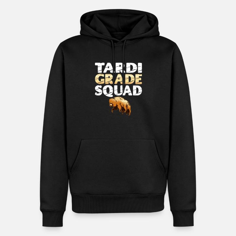 Tardigrade Squad Moss Piglet - Sweat à capuche Premium bio Homme - noir