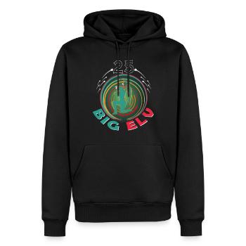 25 Jahre Elfen Geburtstag Fantasie - Männer Premium Bio Hoodie - Schwarz - Vorne - Nico (187cm)