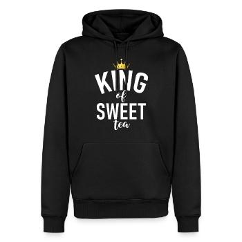 Süßer Tee Liebhaber Geschenke - Männer Premium Bio Hoodie - Schwarz - Vorne - Nico (187cm)