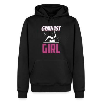Turnerin Gymnastin Mädchen Turnen Gymnastik - Männer Premium Bio Hoodie - Schwarz - Vorne - Nico (187cm)