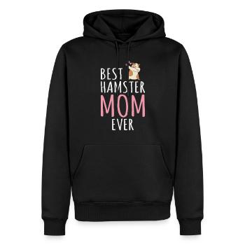 Hamster Liebhaber Hamster Geschenk - Männer Premium Bio Hoodie - Schwarz - Vorne - Nico (187cm)