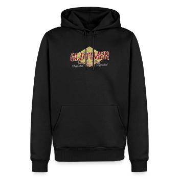 Oldtimer 1963 Geburtstag Bastler Schrauber - Männer Premium Bio Hoodie - Schwarz - Vorne - Nico (187cm)