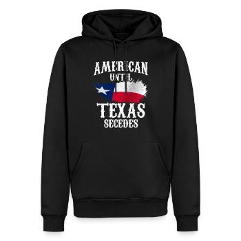 Amerikaner Bis Zur Abspaltung Von Texas Texaner - Männer Premium Bio Hoodie - Schwarz - Vorne - Nico (187cm)