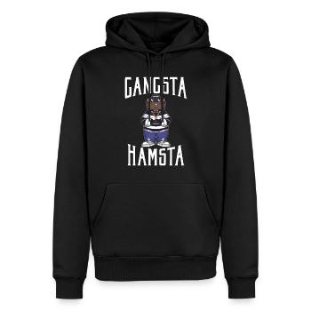 Hamster Liebhaber Hamster Geschenk - Männer Premium Bio Hoodie - Schwarz - Vorne - Nico (187cm)