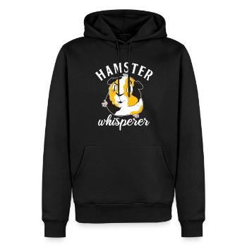 Hamster Liebhaber Hamster Geschenk - Männer Premium Bio Hoodie - Schwarz - Vorne - Nico (187cm)