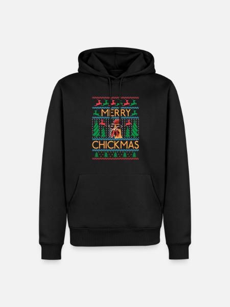 Chicken Gifts Chicken Owner - Men’s Premium Organic Hoodie - black