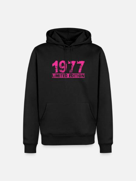 Limited Edition 1977 - Men’s Premium Organic Hoodie - black