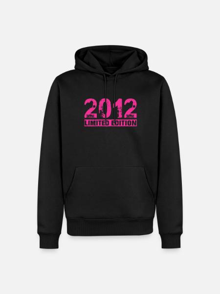 Édition Limitée 2012 - Sweat à capuche Premium bio Homme - noir