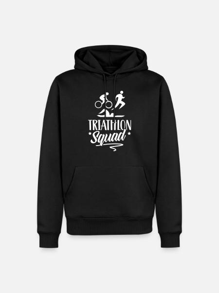 Triathlon Team Triathlons Triathlete Triathlete - Men’s Premium Organic Hoodie - black