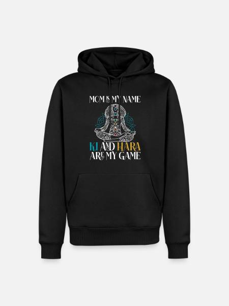 Chakra Heilung Und Reiki - Männer Premium Bio Hoodie - Schwarz