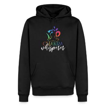 Reiki Praktiker Chakraheilung - Männer Premium Bio Hoodie - Schwarz - Vorne - Nico (187cm)