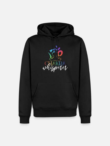 Reiki Praktiker Chakraheilung - Männer Premium Bio Hoodie - Schwarz