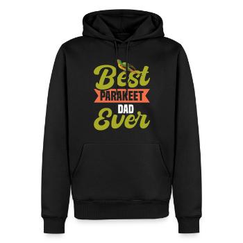 Bester Sittich-vater Aller Zeiten - Männer Premium Bio Hoodie - Schwarz - Vorne - Nico (187cm)