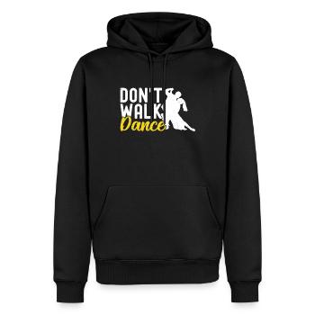 Ballsaal - Männer Premium Bio Hoodie - Schwarz - Vorne - Nico (187cm)