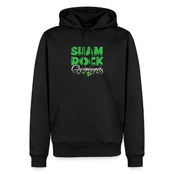 Shamrock Shenanigan Irish Pride St. Patricks Day - Männer Premium Bio Hoodie - Schwarz - Vorne - Nico (187cm)