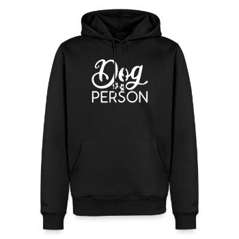 Dog Owner Gift Dog Lover - Men’s Premium Organic Hoodie - black - Front - Nico (187cm)