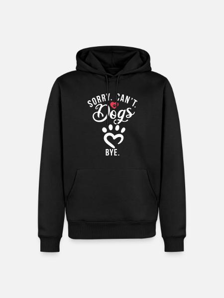 Dog Owner Gift Dog Lover - Men’s Premium Organic Hoodie - black