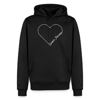 Speech Therapist Therapy Assistant - Männer Premium Bio Hoodie - Schwarz - Vorne - Nico (187cm)