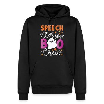 Speech Therapist Therapy Assistant - Männer Premium Bio Hoodie - Schwarz - Vorne - Nico (187cm)