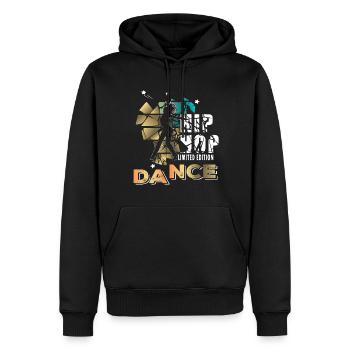 Hip Hop Dance - Männer Premium Bio Hoodie - Schwarz - Vorne - Nico (187cm)