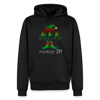 20 Jahre Elfen Geburtstag Fantasie - Männer Premium Bio Hoodie - Schwarz - Vorne - Nico (187cm)