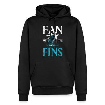 Killerwal Schwertwal Wale beobachten Orca Wal - Männer Premium Bio Hoodie - Schwarz - Vorne - Nico (187cm)
