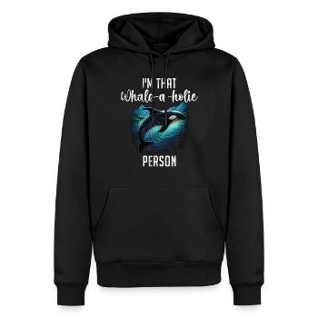 Killerwal Schwertwal Wale beobachten Orca Wal - Männer Premium Bio Hoodie - Schwarz - Vorne - Nico (187cm)