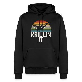 Killer whale killer whale watching Orca whale watching - Men’s Premium Organic Hoodie - black - Front - Nico (187cm)