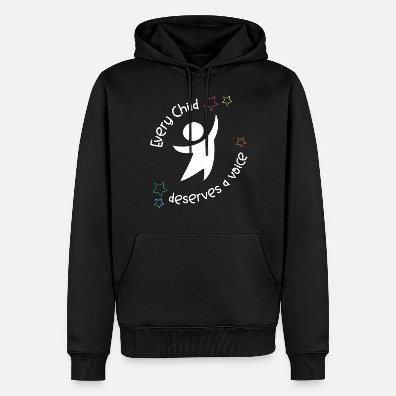 Assistant orthophoniste - Sweat à capuche Premium bio Homme - noir