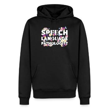 Speech Therapist Therapy Assistant - Männer Premium Bio Hoodie - Schwarz - Vorne - Nico (187cm)