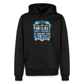 Anesthésiste Anesthésiste Anesthésiologie - Sweat à capuche Premium bio Homme - noir - Devant - Nico (187cm)