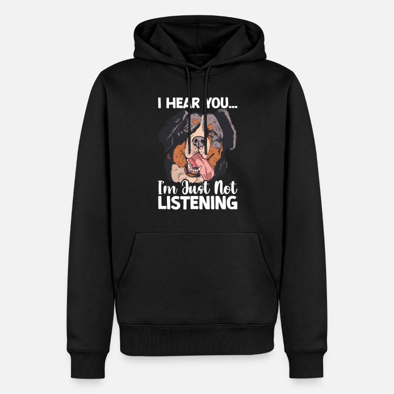 Berner - Männer Premium Bio Hoodie - Schwarz