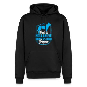 Bester Hollandse Herdershond Papa - Männer Premium Bio Hoodie - Schwarz - Vorne - Nico (187cm)