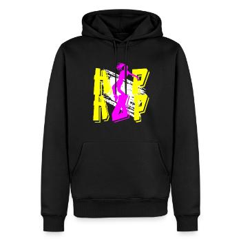 Hip Hop Dance - Männer Premium Bio Hoodie - Schwarz - Vorne - Nico (187cm)
