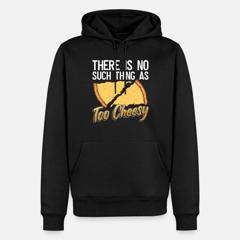 Pizzaexperte Pizzabäcker Pizzabacken - Männer Premium Bio Hoodie - Schwarz