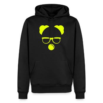Clown Kostüm Karneval Fasching - Männer Premium Bio Hoodie - Schwarz - Vorne - Nico (187cm)